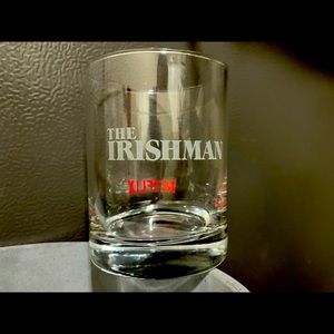 The Irishman movie Special Cast & Crew Issue Cocktail Glass Set